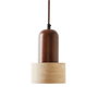 Opviq Lámpara de Araña Loer - Walnut y Beige
